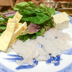 和庵 - はもなべ具材