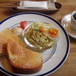 喫茶fe カフェっさ - 日の出トーストセット