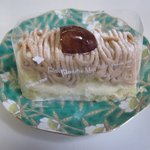 パティスリーミュール - 私はモンブランらしきケーキを食べてみました、いや味からしても多分モンブランです 