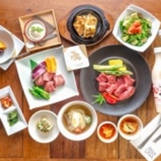 選べる4種類のコース◆焼肉や韓国料理、盛岡冷麺を満喫！