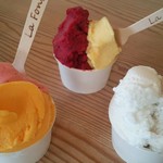 ラフォンテ - イチゴ＋たんかん、すもも＋パッション、ミルク＋黒糖