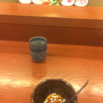 日本橋ゆかり - 金沢赤かぼちゃのアイス。黒蜜かけ