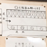 お食事処　もり - 駐車場の案内です。計5台分あります。（2017.8 byジプシーくん）