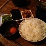 ホルモン鍋やまちゃん - 雑炊セット