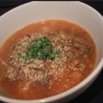 七輪焼肉 游來 - ユッケジャンスープ