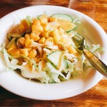 タイム - セットのサラダ