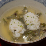 銀座 しのはら - ハモとジュンサイ