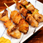 立飲み たきおか - 脂の乗ったぼんじりは酒が進む！