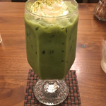 桜屋珈琲館 - アイス宇治抹茶ラテ