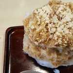 御福餅 本家 - 【2017.08】お福氷・とろけるお餅と黒蜜きなこ(850円)