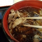 鳴門うどん - 黒毛和牛のお肉が３倍