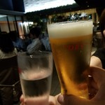 37階ひらまつの中庭です！