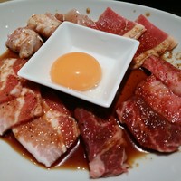神楽坂焼肉 Kintan - お肉盛り