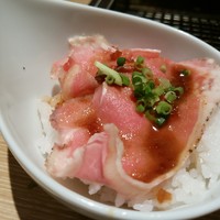 神楽坂焼肉 Kintan - ミニローストビーフ丼
