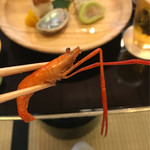 菊乃井 - ちっちゃな川海老にたっぷりのおだしがしゅんでいます