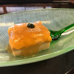 菊乃井 - 濃厚な雲丹豆腐
