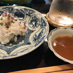 菊乃井 - 向付:鱧落とし