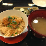 菊乃井 - 鱧御飯、牛蒡のすり流し