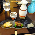 Surugaya Kahei -  塩辛三種盛り（銀）