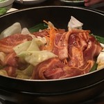 Fukurou - 豚カルビ鉄板焼き