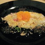 メインダイニング シーホース - からすみと鯛マリネ