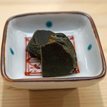 日本橋蛎殻町 すぎた - アワビの肝の味噌漬け