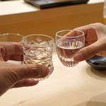 日本橋蛎殻町 すぎた - 乾杯！