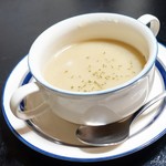 光陽軒 - 料理写真:2017年7月 スペシャルランチのスープ。個性あります(^^)