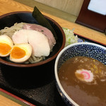 Tsukesoba Endou - 味玉濃厚つけ蕎麦 ねぎトッピング