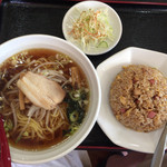 台北園 - 醤油ラーメン＋炒飯