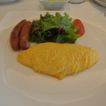 ヴェル・ボワ - オムレツとソーセージ