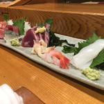 Tsutome Sushi - 刺し盛り②