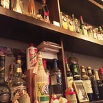 代官亭 - 酒壜たち