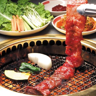 Exquisite Yakiniku (Grilled meat) marinated in traditional fir sauce