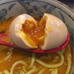らーめん仙代 - トロトロの煮卵