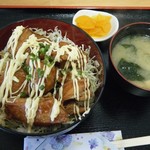 唐揚げ処 山昇 - 甘辛唐揚げ丼@700