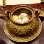 銀座 小十 - 松茸の土瓶蒸し