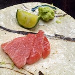 銀座 小十 - お造り（本マグロ）