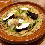 銀座 小十 - 甘鯛と松茸の炊き込みご飯