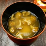 銀座 小十 - 味噌椀
