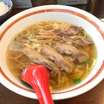 201708  鶏チャーシュー麺（醤油）