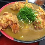 極楽うどん TKU - 鶏天カレーうどん（￥954）