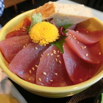 日本料理ありはら - マグロ丼ミニ