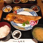 ごはん処　矢尾定 - ぐじ(甘鯛)定食  ¥1,800 
      この他に 炊き合わせもつきます。