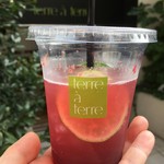 Terre A Terre - 自家製シロップのソーダ（ベリー）