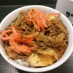 なか卯 - 牛丼ミニ【2017.8】