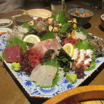 居酒屋 まる家 - 「刺身の５点盛り」