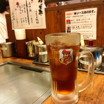 お好み焼き･鉄板焼き 大阪 めっせ熊 - 烏龍茶