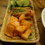 万両 - キムチ盛（650円）