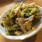博多 豚十郎 - ゴーヤチャンプル